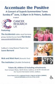 Accentuate the Positive Cancer Research Fundraiser